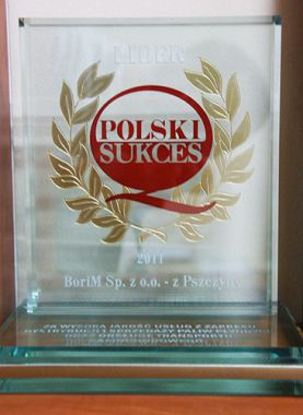 BoriM kolejny rok z rzędu laureatem konkursu Polski Sukces 2011